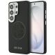 Etui Guess Perforated Logo MagSafe na Samsung Galaxy S26 Ultra - czarne