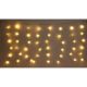 27. LAMPKI CHOINKOWE KURTYNA ŚWIETLNA ZEW/WEW 240 LED 600X60CM Z PILOTEM CIEPŁY BIAŁY