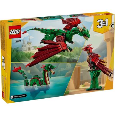 2. LEGO CREATOR 3w1 31161 Średniowieczny smok