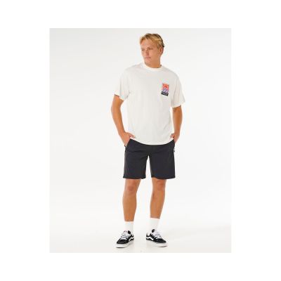 4. Koszulka męska RIP CURL Search Dawn Tee biała