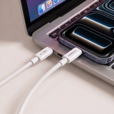 6. Kabel Tech-Protect Ultraboost Lite USB-C / USB-C 60W / 3A 300 cm - biały