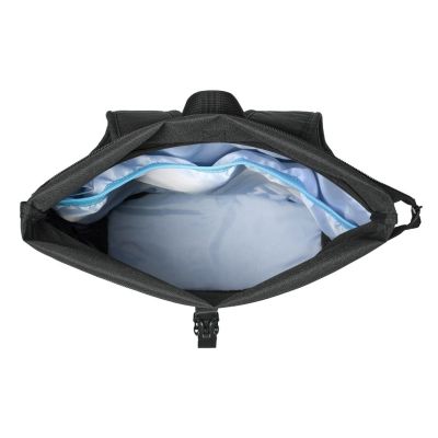 8. Rivacase Gremio plecak City backpack Czarny Poliester, Przetworzony politereftalan etylenu (rPET)