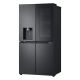 8. Lodówka Side-By-Side LG GMG960EVJE Multi Door 179cm Essence Black Steel czarny mat Total NoFrost podajnik wody