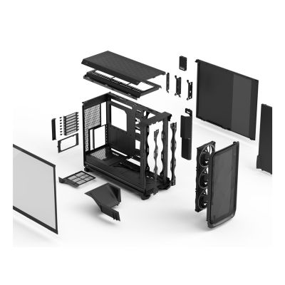 10. Etui Fractal Design Meshify 3 XL Ambience Pro RGB Jasny Odcień ATX