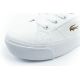 6. Lacoste buty sportowe trampki damskie Ziane Platform 126 białe modne