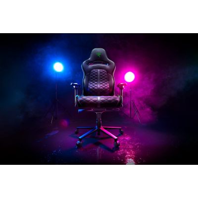 6. Fotel gamingowy Razer Enki zielony