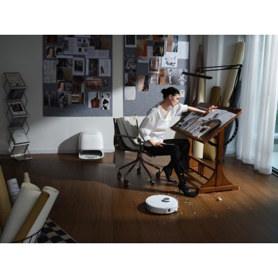 8. Odkurzacz Roborock Qrevo Curv z Multifunkcyjną Docking Station 3.0