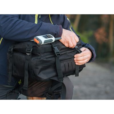 14. Plecak wyprawowy 16" Tracer Evo Black 25L