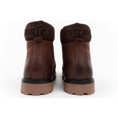 6. Wrangler buty męskie zimowe ocieplane trapery skórzane trzewiki wysokie