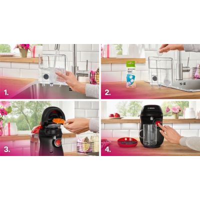 6. Ekspres do kawy Bosch Tassimo czerwony (TAS103E)