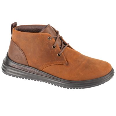 Skechers Proven - Yermo 204670-CDB Brązowe 41