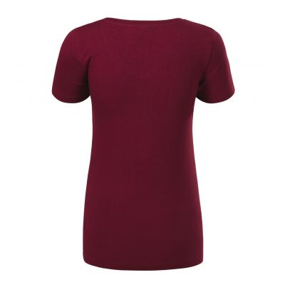 3. Koszulka Malfini Action V-neck W MLI-70186 garnet