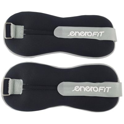 27. OBCIĄŻENIE NA PRZEGUBY CZARNE 4KG (2x2KG) ENERO FIT