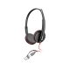 164. Poly Blackwire 3225 Stereo USB-C Headset +3.5mm Plug +USB-C/A Adapter (Bulk)