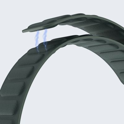 9. Magnetyczny pasek Dux Ducis Strap BL do Apple Watch 38 / 40 / 41 mm - zielony