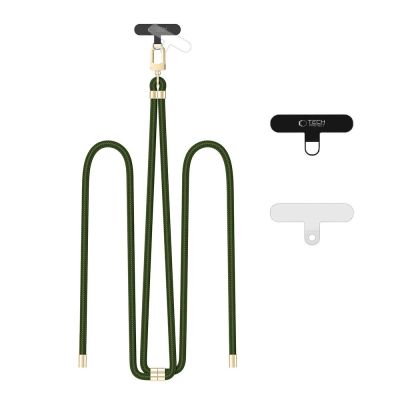 Smycz Tech-Protect C7S Rope Crossbody Strap - oliwkowe