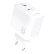 Ładowarka sieciowa Dudao A28PEU PD 45W GaN 2xUSB - biała