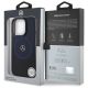 8. Etui Mercedes MB Double Layer BiColor MagSafe na iPhone 16 Pro Max - niebieskie