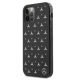 2. Etui Mercedes Silver Stars Pattern na iPhone 12 Pro Max - czarne