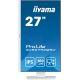 3. iiyama ProLite XUB2792QSU-W6 monitor komputerowy 68,6 cm (27") 2560 x 1440 px Wide Quad HD LED Biały