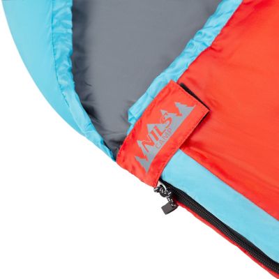 13. Śpiwór NILS CAMP NC2012 Czerwono-niebieski