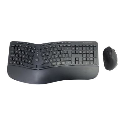 Conceptronic ORAZIO02PT klawiatura Dołączona myszka Biuro RF Wireless QWERTY Portugalski Czarny