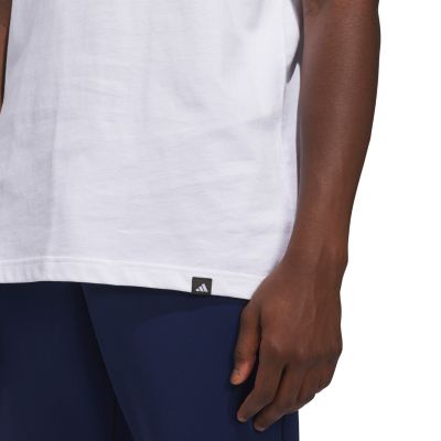 5. Koszulka męska adidas Sportsman Mountain Graphic biała KC9254