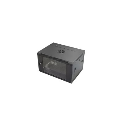4. Digitus DN-W19 06U/450/B stojak 6U Szafa wisząca Czarny