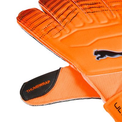 5. Rękawice bramkarskie Puma Ultra Play RC Heat Fire pomarańczowe 42084 02