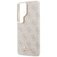 6. Etui Guess 4G Script MagSafe na Samsung Galaxy S26 Ultra - różowe
