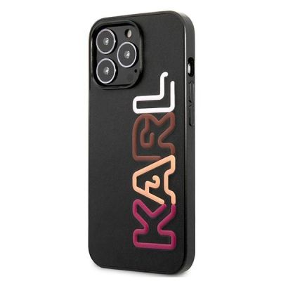 2. Etui Karl Lagerfeld Multipink Brand na iPhone 13 Pro / iPhone 13 - czarne