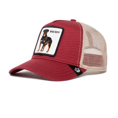 Czapka z daszkiem Goorin Bros The Baddest Boy Trucker - 101-0493-RED
