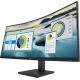 3. HP P34hc G4 monitor komputerowy 86,4 cm (34") 3440 x 1440 px Quad HD LED Czarny