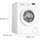 16. Pralka BOSCH WGE02201PL