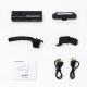 5. Zestaw lampek rowerowych Wozinsky WSBLB2 przednia (400 lm) USB-C i tylna USB micro - czarny