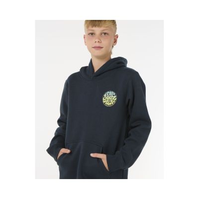 3. Bluza RIP CURL Wetsuit Icon Hood-Kid granatowy