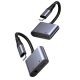 7. Adapter DAC 2w1 Joyroom SY-L02 Lightning do 2x Lightning - czarny