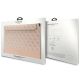 4. Pokrowiec Guess 4G Stripe Metal Logo na laptopa 14" - różowy