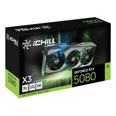 6. Karta graficzna INNO3D GEFORCE RTX 5080 ICHILL X3 16GB GDDR7