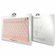4. Pokrowiec Guess GCube Stripes na laptopa 14" - różowy