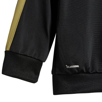 6. Dres dla dzieci adidas Essentials Climacool czarno-złoty JC8857