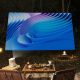 26. Projektor multimedialny Yaber T2 Plus LCD FullHD 1080p z głośnikami JBL - beżowy