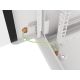 10. Szafa instalacyjna Rack wisząca 19" 9U 600x450 szara drzwi metalowe LANBERG (Flat Pack)