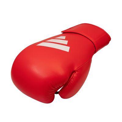 22. Rękawice boskerskie skórzane Adidas SPEED 175 czerwone