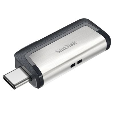 11. Pendrive SanDisk SDDDC2-064G-G46 (64GB; USB 3.1, USB-C; kolor czarny)