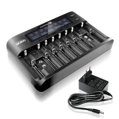 3. EVERACTIVE ŁADOWARKA DO AKUMULATORÓW CYLINDRYCZNYCH LI-ION ORAZ NI-MH UC800