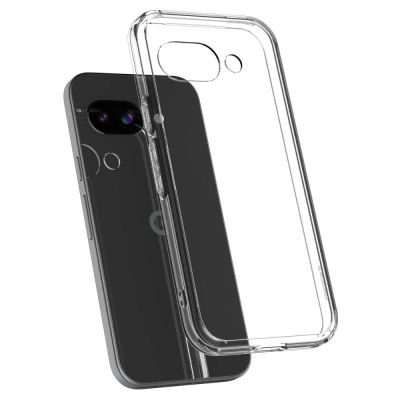 6. Etui Spigen Ultra Hybrid na Google Pixel 9A - przezroczyste