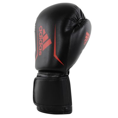 2. Rękawice bokserskie Adidas SPEED 50 czarno czerwone