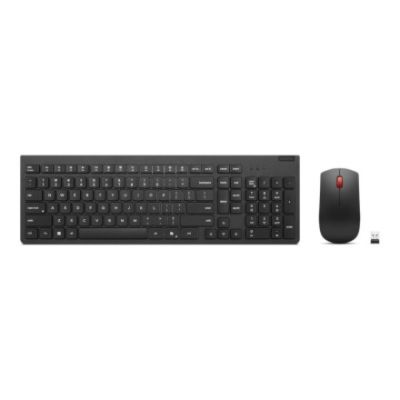 7. Lenovo 4X31R64491 klawiatura Dołączona myszka Biuro RF Wireless Czarny