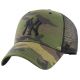 3. Czapka z daszkiem 47 Brand New York Yankees MLB Branson Cap B-CBRAN17GWP-CMJ